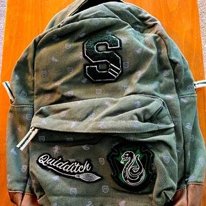 Pottery Barn Teen Harry Potter Slytherin Backpack 2021 release